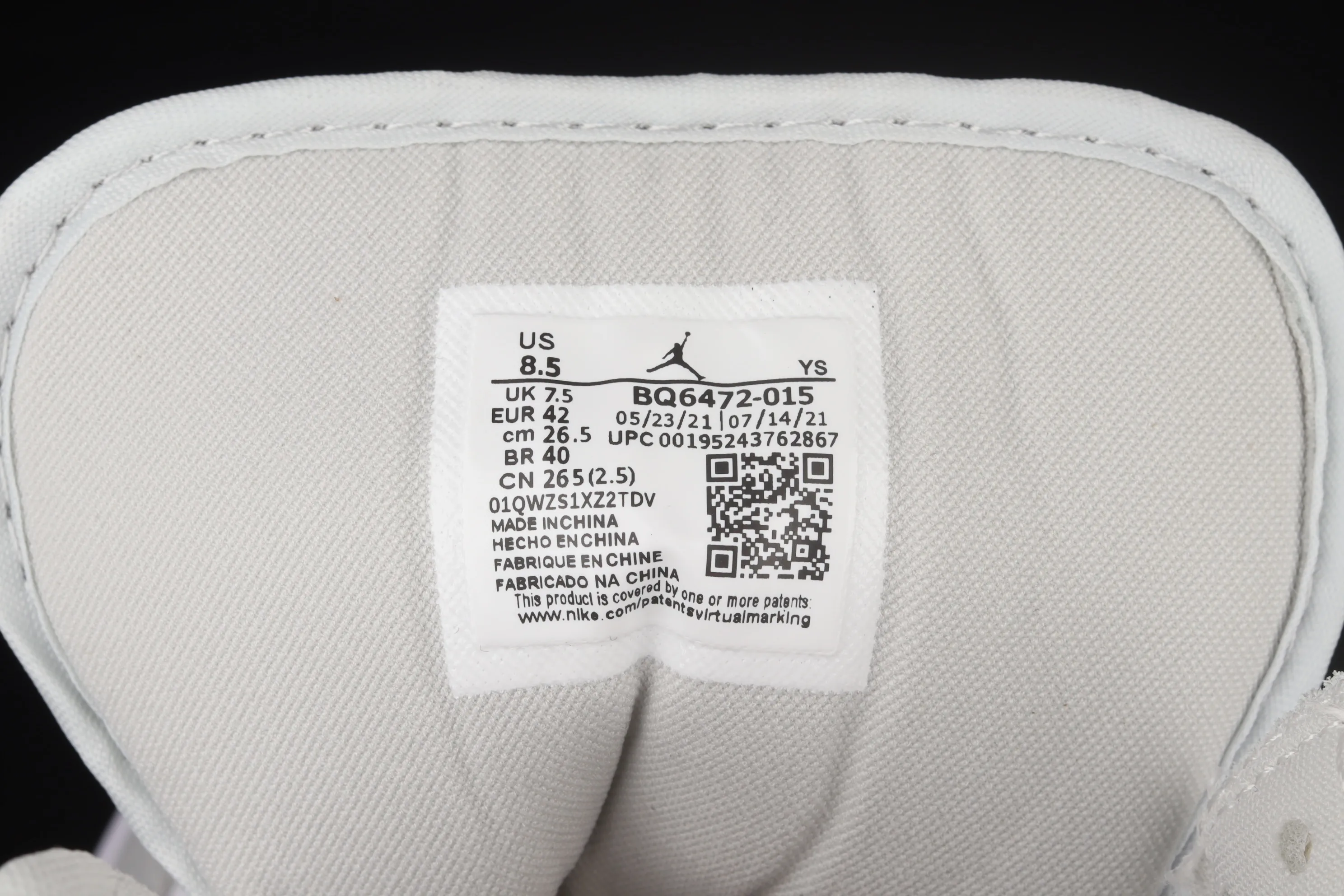 All Categories Air Jordan Jordan Series Basketball Shoes Air Jordan 1 Mid Differentiated Versions Air Jordan 1 Mid AJ1 Joe 1 New Ash Mid-top Cultural Basketball Shoes BQ6472-015